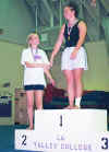 Daneen on Awards Stand