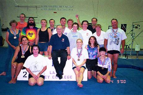 Group picture from Senior Olympics in Van Nuys